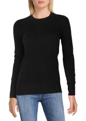 Aqua Cashmere Womens Hi-Low Crewneck Sweater
