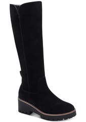 Aqua Dash Womens Suede Tall Knee-High Boots