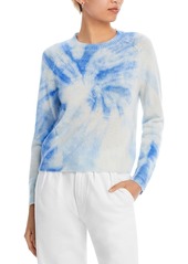 Aqua Lady Cash Womens Cashmere Crewneck Sweater