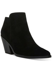 Aqua Nellie Womens Leather Zipper Booties