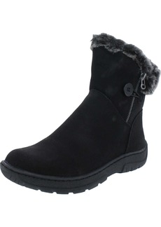 Aqua Quinita Womens Zipper Ankle Winter & Snow Boots