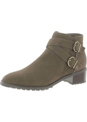 Aqua Sela Womens Suede Waterproof Booties