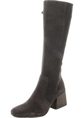 Aqua Tori Womens Suede Side Zip Knee-High Boots