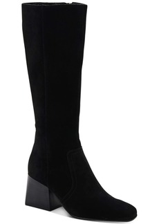 Aqua Tori Womens Suede Waterproof Knee-High Boots