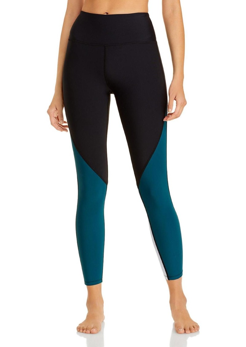 Aqua Womens Activewear Fitness Athletic Leggings