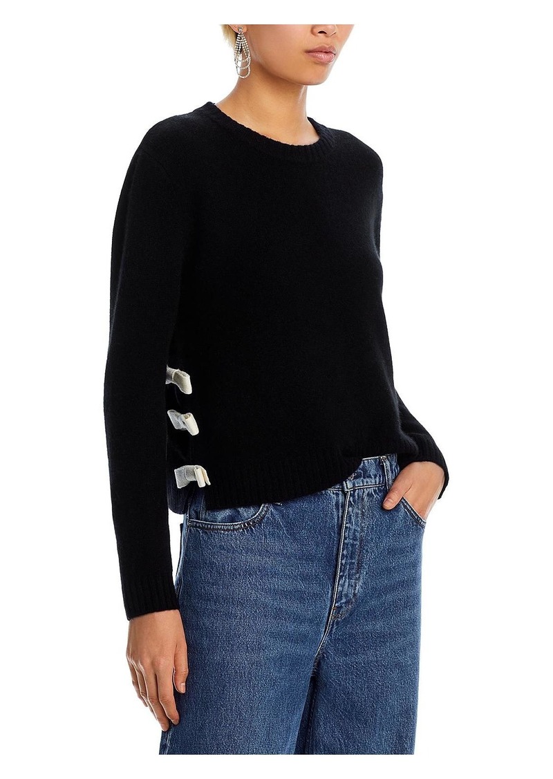 Aqua Womens Cashmere Pullover Sweater