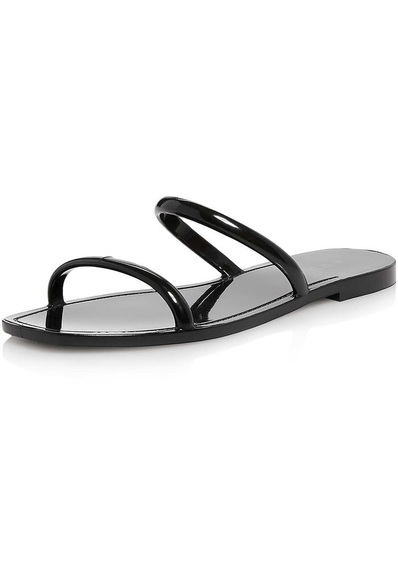 Aqua Womens Comfort Insole Manmade Flatform Sandals
