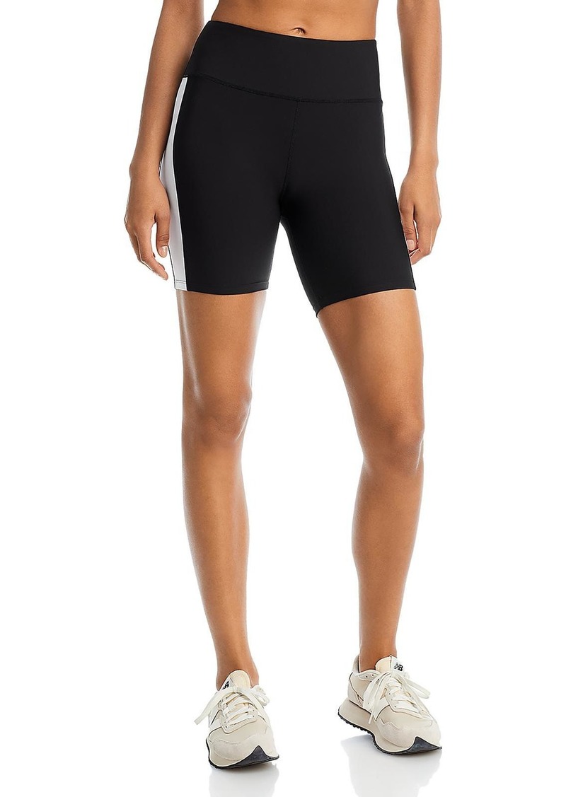 Aqua Womens Contrast Trim Polyester Bike Short