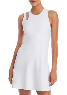 Aqua Womens Cut-Out Mini Athletic Dress