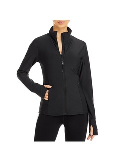 Aqua Womens Zip Up Fitness Athletic Jacket