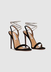 Aquazzura 105mm Careless Whisper Suede Sandals