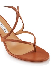 Aquazzura 65mm Baia Leather Sandals