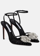 Aquazzura Crystal Margarita embellished pumps