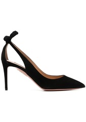 Aquazzura Bow Tie 85mm pumps