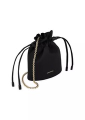 Aquazzura Christy Grosgrain Mini Pouch