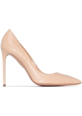 Aquazzura Purist 105mm leather pumps