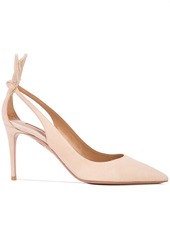 Aquazzura Bow Tie 85mm pumps