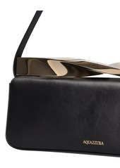 Aquazzura E/w Twist Leather Shoulder Bag