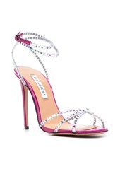 Aquazzura gem-embellished 110mm heeled sandals