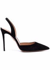 Aquazzura slingback pointed toe pumps