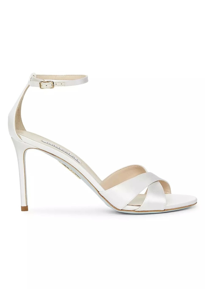 Aquazzura So Divine 85MM Satin Sandals