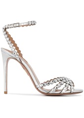 Aquazzura Tequila 105mm crystal embellished sandals