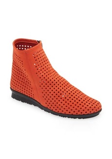 Arche Perforated Wedge Bootie
