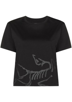 Arc'teryx graphic-print cropped T-shirt