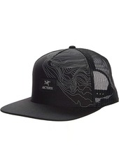 arcteryx topographical trucker hat