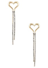 AREA Heart Fringe Earrings