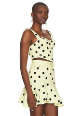 AREA Polka Dot Bustier