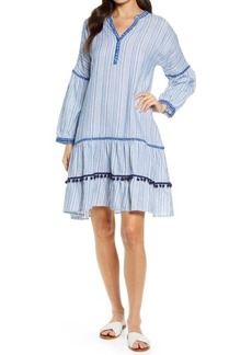 Area Stars Athena Long Sleeve Dress in Blue at Nordstrom