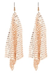 Area Stars Disco Mesh Drop Earrings in Gold at Nordstrom Rack