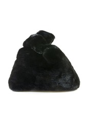 Area Stars Faux Fur Bag with Double Top Handles