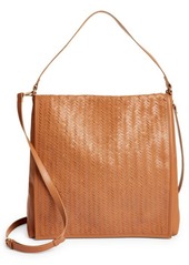 Area Stars Faux Leather Crossbody Bag in Saddle at Nordstrom