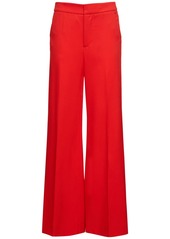 Area Embellished Wool Pants