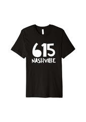 Area Nashville TN 615 for Men Women and Kids Premium T-Shirt