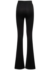 Area Viscose High Rise Flared Pants