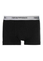 Armani 3 pack logo-waistband boxers