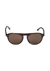 Armani 55MM Round Sunglasses