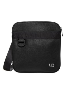 A | X ARMANI EXCHANGE Men's Pebble Armani Exchange Backpack Nero-Black