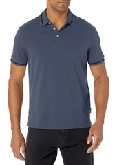 A | X ARMANI EXCHANGE Men's Short Sleeve Polo with Logo on The Collar  XL