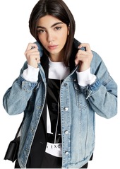 A | X ARMANI EXCHANGE Women's Bold Icon Logo Pullover Sweatshirt  S