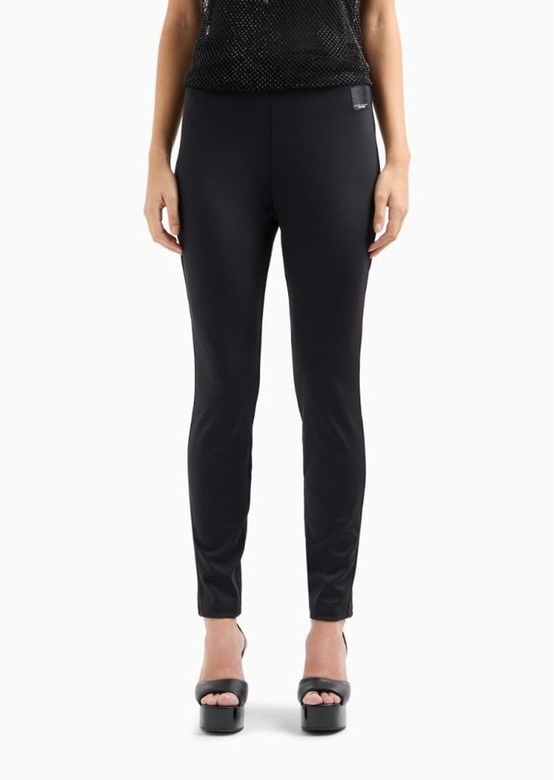 EMPORIO ARMANI Women's Limited Edition MixMag Nylon Elastane Leggings