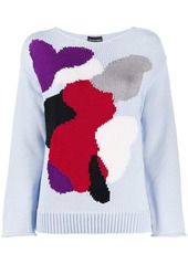 Armani abstract printed sweatshirt