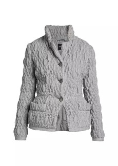 Armani Abstract Quilted Jacket