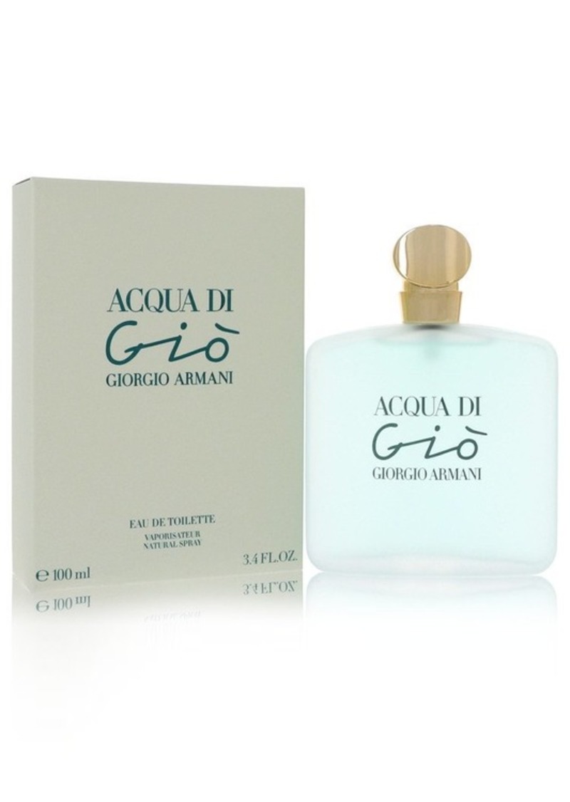 Acqua Di Gio by Giorgio Armani Eau De Toilette Spray 3.3 oz Women