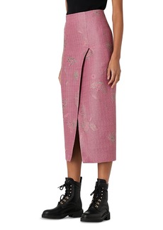 Emporio Armani Asymmetric Slit Skirt