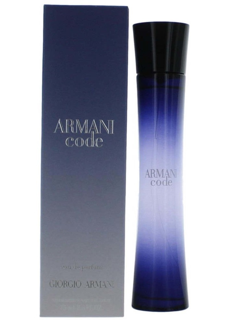 Armani Code by Giorgio Armani, 2.5 oz Eau De Parfum Spray for Women