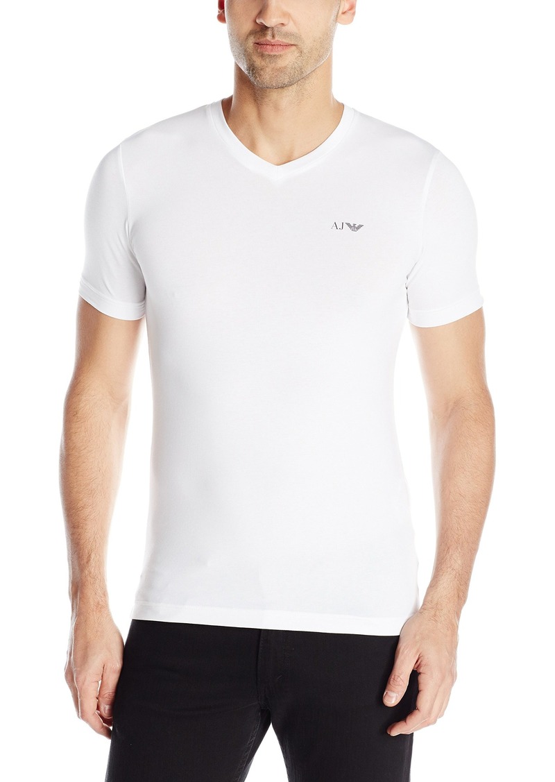 armani jeans v neck t shirt